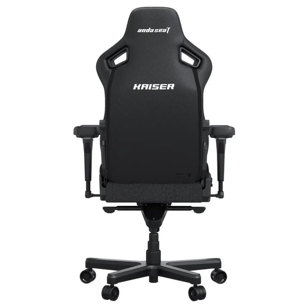 Anda Seat Kaiser 4L V2 Premium Fabric Gaming Chair, Adjustable Lumbar Support, Magnetic Head Pillow, 5D Armrests, Dark Gray Fabric