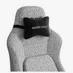 Anda Seat Phantom 4 Series Ergonomic Gaming Chair, Dynamic Auto-Tracking Lumbar With 15-Level Depth Adjustment, 135 Degree Recline With 15 Degree Rocking, 2D Adjustable Armrests, Gray Fabric, AD18YSDC-72-G-F-G02