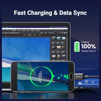 UGREEN Micro USB Cable, USB 3.0 A to Micro B Male Data Sync Cord 6FT