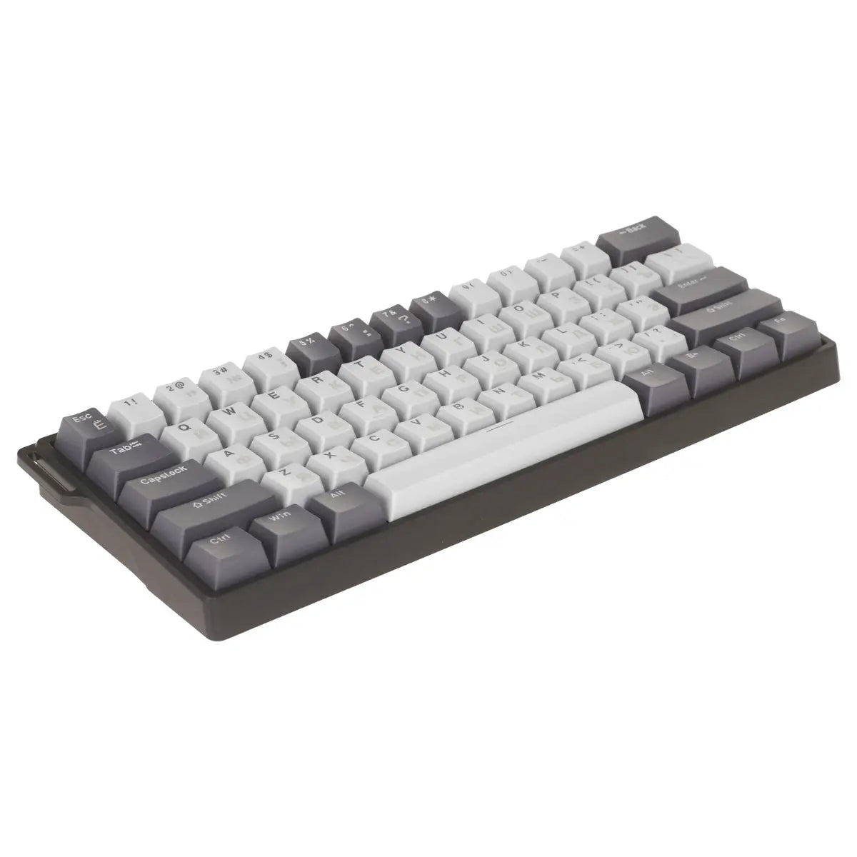 AULA WIN60 HE Pro 60% Gaming Wired Keyboard, RGB Lighting, Hot Swappable Hall Effect Magnetic Switches, 8kHz Polling Rate, 0.125ms, Gray Black, WIN 60
