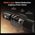 Maono PD100 Gen2S Streaming Microphone with Arm, USB-C and XLR Dual Mode, 192kHz/24bit Audio, Dynamic Microphone Capsule, Mute Button and Gain Control