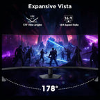 KOORUI G2711X 27 Inch Gaming Monitor, IPS, Full HD 1080P, 240Hz, 1ms, HDR 400, Adaptive Sync, 99% SRGB
