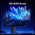 KOORUI S2721XO 27 Inch Gaming Monitor, 240Hz QD-OLED QHD 1440P, 0.03ms, HDR 400, Adaptive Sync, VESA Mountable, HDMI and DP