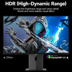 KOORUI S2721XO 27 Inch Gaming Monitor, 240Hz QD-OLED QHD 1440P, 0.03ms, HDR 400, Adaptive Sync, VESA Mountable, HDMI and DP