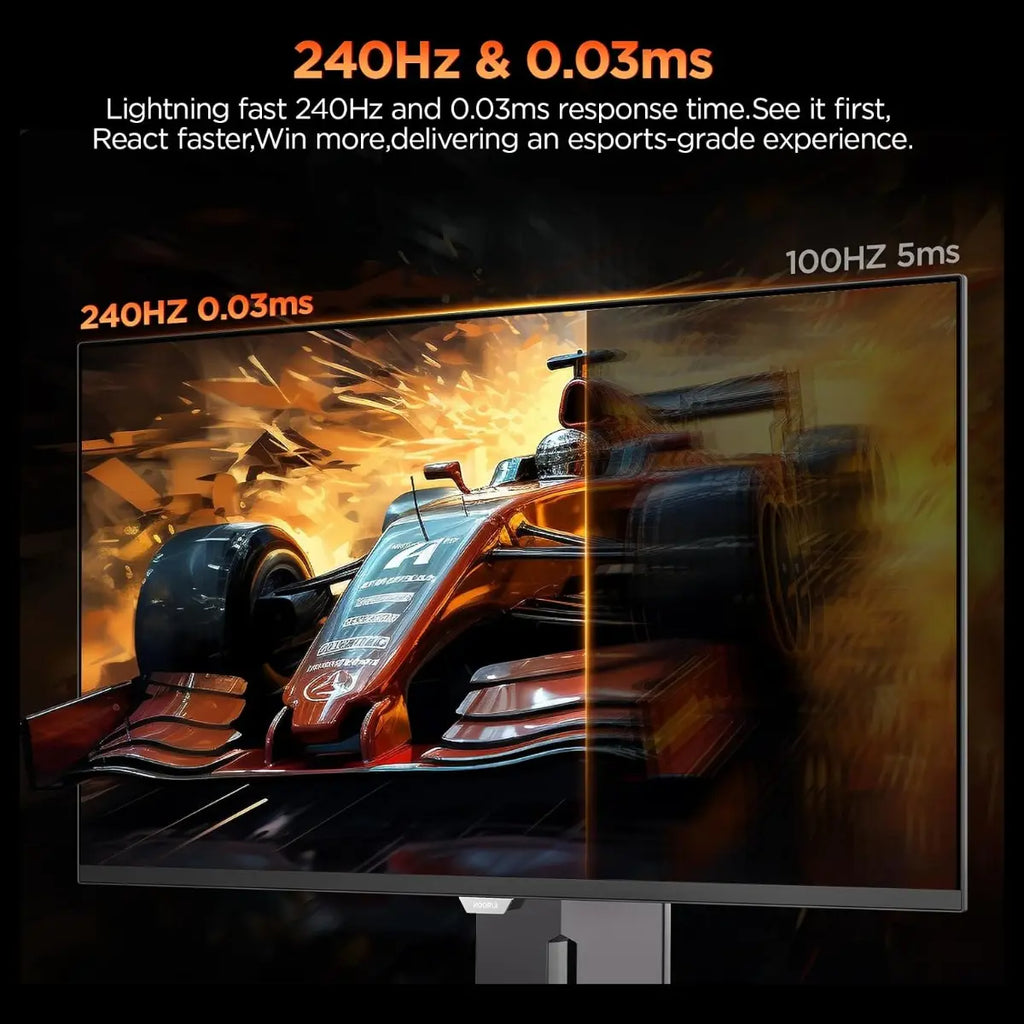 KOORUI S3241XO 32 Inch 4K OLED Gaming Monitor, UHD 240Hz 0.03ms, HDR True Black 400, Adaptive Sync, 99% DCI-P3, HDMI 2.1 And DP 1.4, USB Type-C