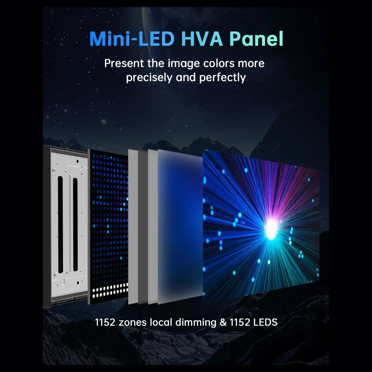 KTC M27T6 27 Inch QHD Mini LED Gaming Monitor, 2560x1440, 180Hz, 1ms, VESA DisplayHDR 1400, 148% sRGB, Fast IPS, FreeSync and G-Sync Compatible, DP1.4, 2x HDMI2.0, USB, VESA, White