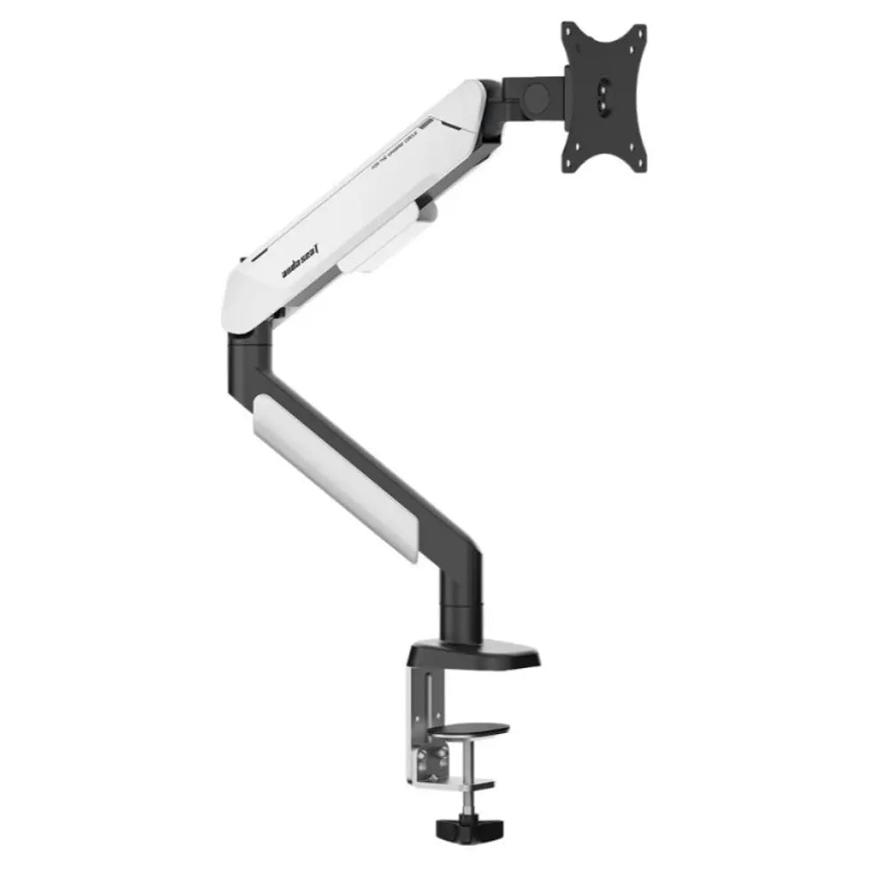 Anda Seat Stealth Ergonomic Monitor Arm, 17-42 Inch, 2-15kg, Gas-Spring, 360 Degree Rotation, Quick Release VESA 75x75mm and 100x100mm, AD-W-A6D-1S-BB, Black