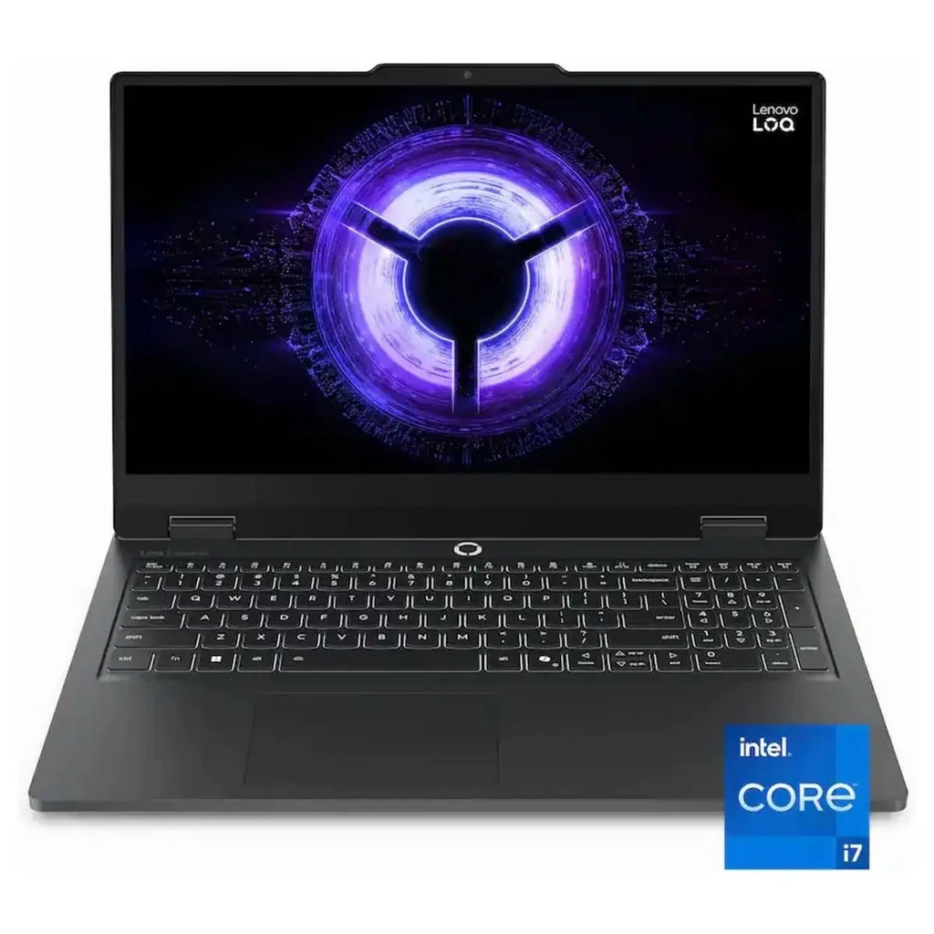 Lenovo LOQ Essential 15IRX11 Gaming Laptop, Intel Core i7-13650HX, NVIDIA GeForce RTX 5060 8GB, 16GB DDR5-4800 RAM, 512GB PCIe SSD, 15.6" FHD Display, Windows 11, Black, 83SC007RUS