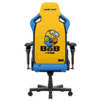AndaSeat Kaiser 4 L Large V2 Gaming Chair, ArteDiPelle Synthetic Leather, High-Density Cold-Cure Foam, 6D Adjustable Armrest, Minions BOB
