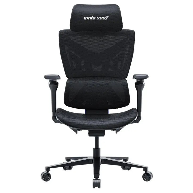 AndaSeat X-Air Pro Mesh Office Gaming Chair, Self-Adaptive Tilt Lumbar, 3D Headrest Comfort, 5D 360 Degree Rotating Armrests, Customizable Back Frame, Celeste, AD-WY-01-BBC-B01
