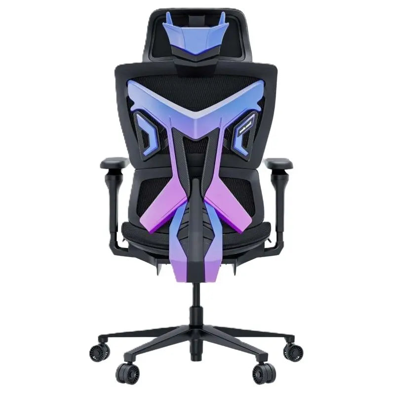 AndaSeat X-Air Pro Mesh Office Gaming Chair, Self-Adaptive Tilt Lumbar, 3D Headrest Comfort, 5D 360 Degree Rotating Armrests, Customizable Back Frame, Celeste, AD-WY-01-BBC-B01