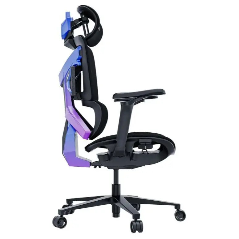 AndaSeat X-Air Pro Mesh Office Gaming Chair, Self-Adaptive Tilt Lumbar, 3D Headrest Comfort, 5D 360 Degree Rotating Armrests, Customizable Back Frame, Celeste, AD-WY-01-BBC-B01