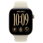 Apple Watch Series 12 (GPS) 46mm OLED LTPO Display, 64GB Storage, Aluminum Case with Sand Sport Band, Dark Bronze, Light Gold, Black, Space Gray