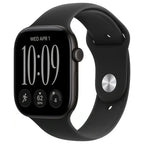 Apple Watch Series 12 (GPS) 46mm OLED LTPO Display, 64GB Storage, Aluminum Case with Sand Sport Band, Dark Bronze, Light Gold, Black, Space Gray