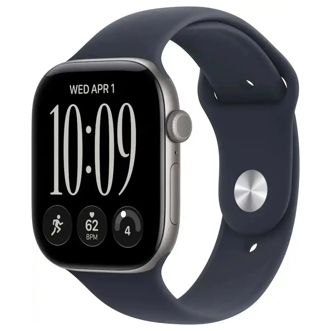 Apple Watch Series 12 (GPS) 46mm OLED LTPO Display, 64GB Storage, Aluminum Case with Sand Sport Band, Dark Bronze, Light Gold, Black, Space Gray