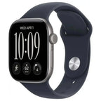 Apple Apple Watch Series 12 (GPS) 42mm, 64GB Storage, Water and Dust Resistant, Sand Sport Band, Dark Bronze Light Gold Black Space Gray