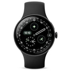 Google Pixel Watch 4 Smartwatch, 41mm Actua 360 Domed Display, 32GB Storage, LTE, Matte Black Case