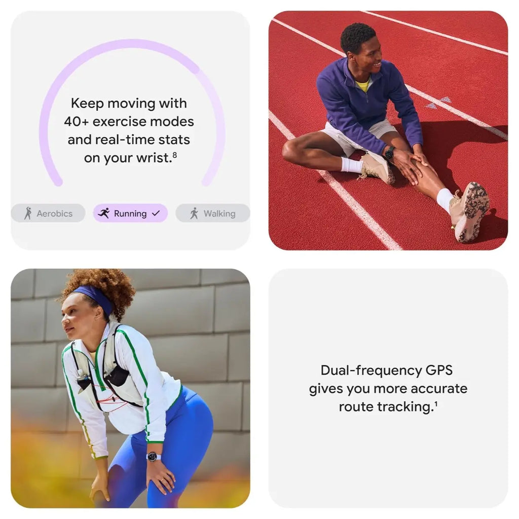 Google Pixel Watch 4 Smartwatch, 41mm Actua 360 Domed Display, 32GB Storage, LTE, Matte Black Case