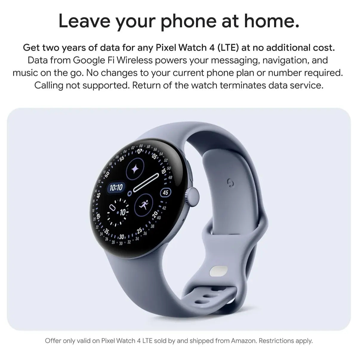 Google Pixel Watch 4 Smartwatch, 41mm Actua 360 Domed Display, 32GB Storage, LTE, Matte Black Case