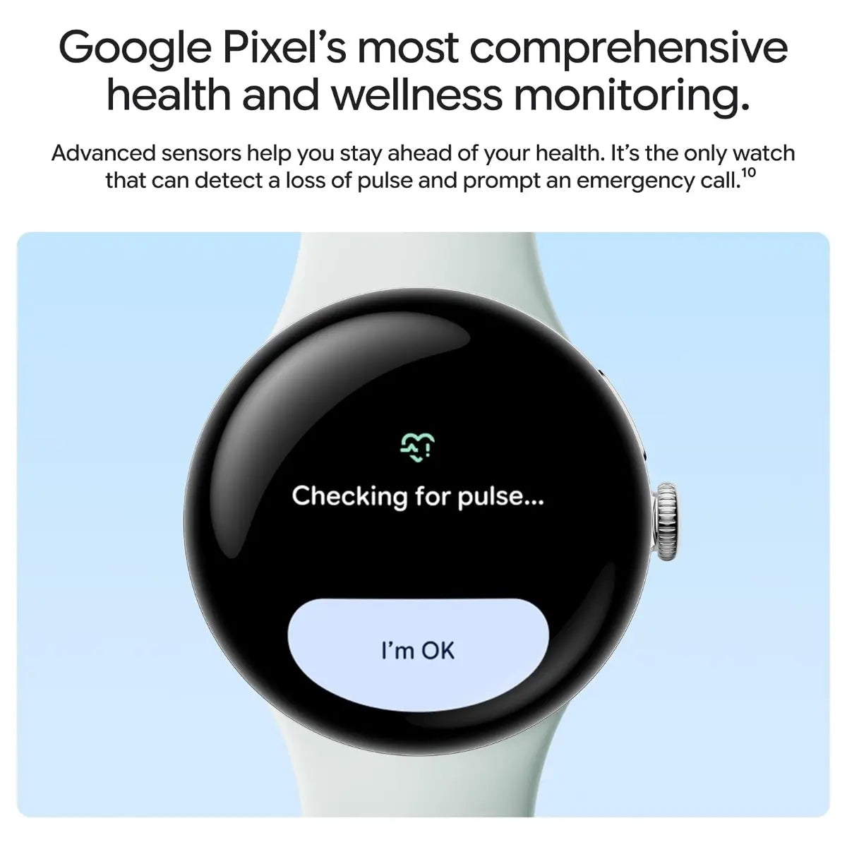 Google Pixel Watch 5, 41mm Domed Actua 360 Display, Comprehensive Health and Fitness Tracking, Up to 40 Hours Battery Life, Wi-Fi, Fog