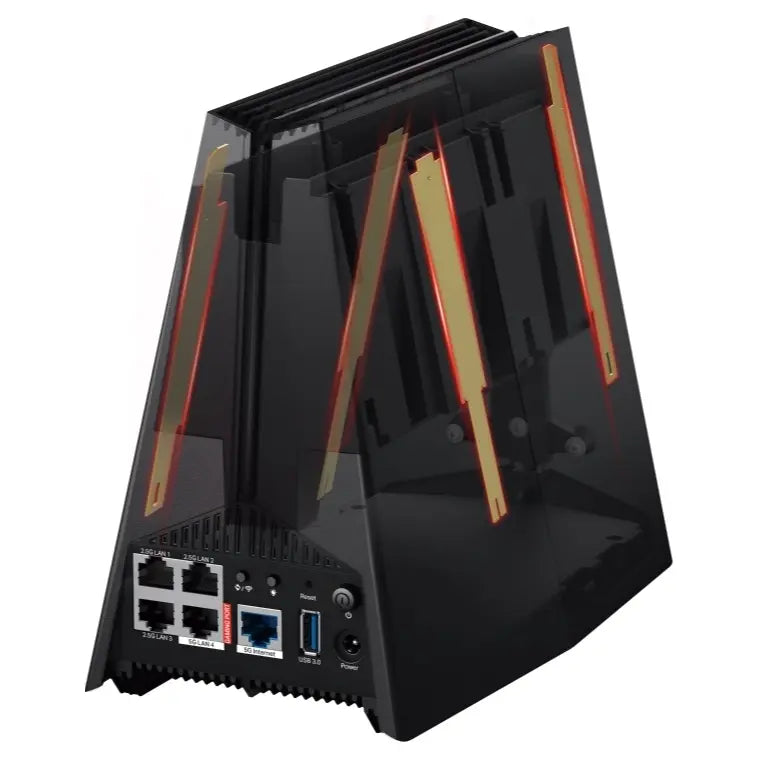 TP-Link Archer GE550 BE9300 Tri-Band Wi-Fi 7 Gaming Router, Up to 9220Mbps, 1x5Gbps WAN, 1x5Gbps LAN, 3x2.5Gbps LAN, EasyMesh Compatible