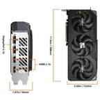 GIGABYTE Gaming Radeon RX 9070 GRE Graphics Card, 12GB GDDR6 192bit, PCI Express 5.0, WINDFORCE Cooling, RGB Lighting, Dual BIOS, GV-R907GREGAMING OC-12GD