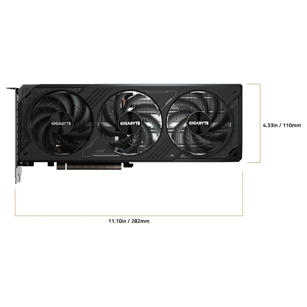 GIGABYTE GeForce RTX 5070 WINDFORCE OC SFF 12G Graphics Card, 12GB GDDR7 192-Bit, 2542MHz Core Clock, PCIe 5.0, DisplayPort 2.1b and HDMI 2.1b, GV-N5070WF3OC-12GD
