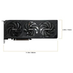 GIGABYTE GeForce RTX 5070 WINDFORCE OC SFF 12G Graphics Card, 12GB GDDR7 192-Bit, 2542MHz Core Clock, PCIe 5.0, DisplayPort 2.1b and HDMI 2.1b, GV-N5070WF3OC-12GD