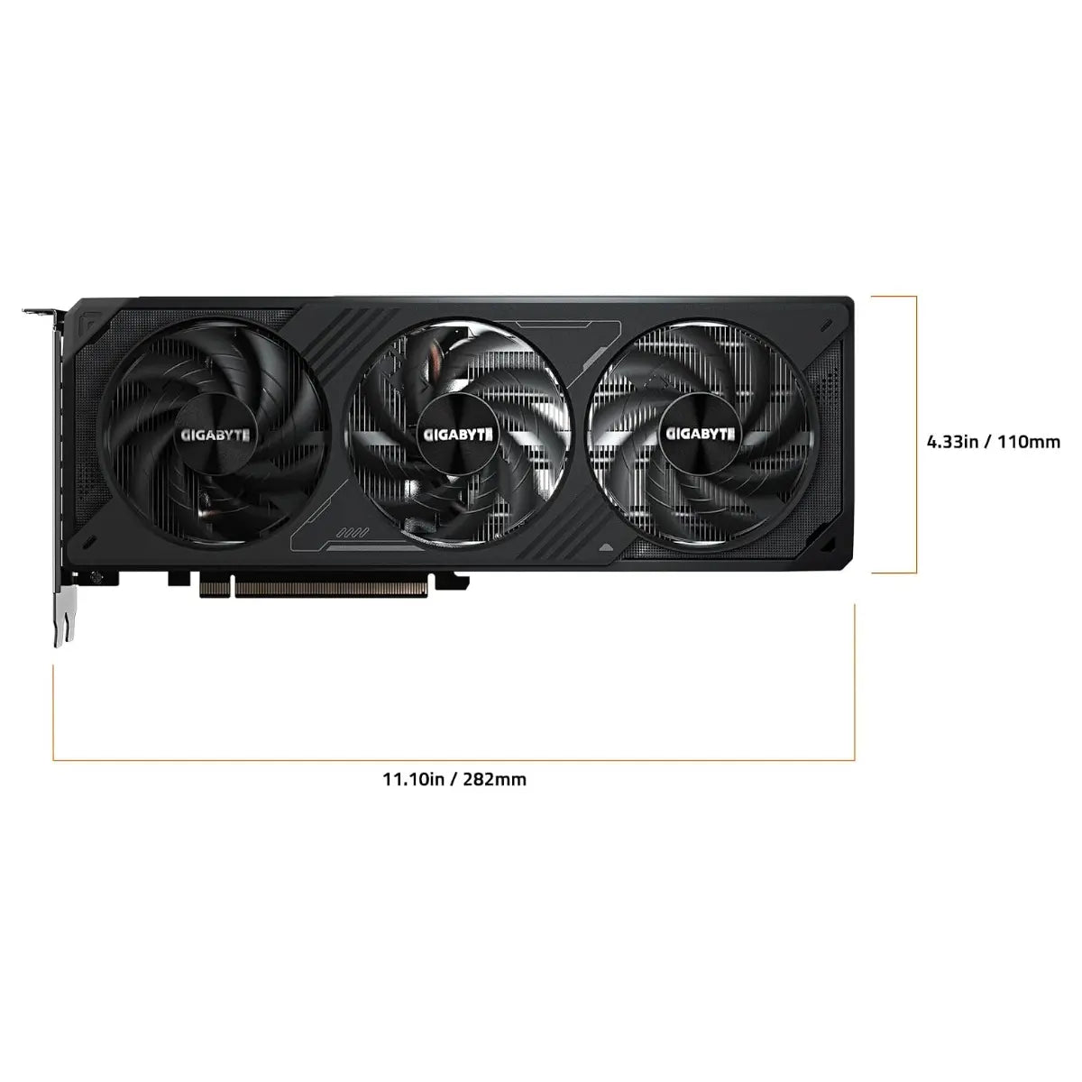 GIGABYTE GeForce RTX 5070 WINDFORCE OC SFF 12G Graphics Card, 12GB GDDR7 192-Bit, 2542MHz Core Clock, PCIe 5.0, DisplayPort 2.1b and HDMI 2.1b, GV-N5070WF3OC-12GD