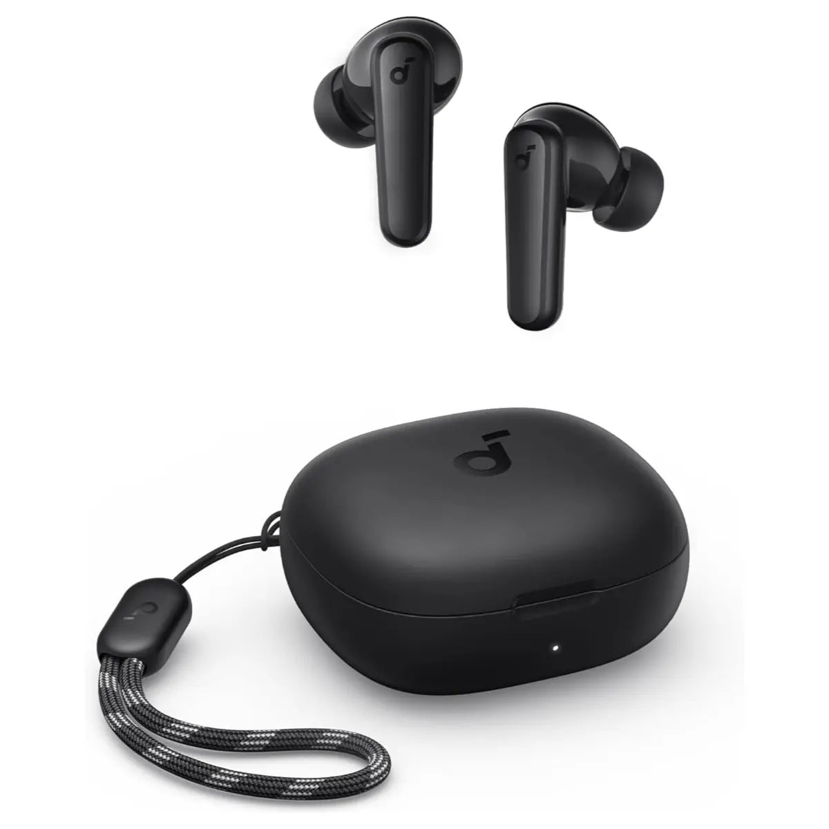 Anker Soundcore R50i True Wireless Earbuds, 10mm Drivers Big Bass, Bluetooth 5.3, Up to 30H Playtime, 2 Mics AI Clear Calls, 22 EQ Presets App Customization, Black