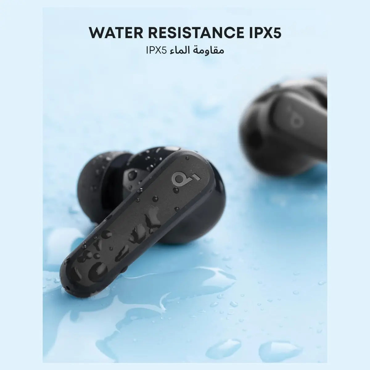 Anker Soundcore R50i True Wireless Earbuds, 10mm Drivers Big Bass, Bluetooth 5.3, Up to 30H Playtime, 2 Mics AI Clear Calls, 22 EQ Presets App Customization, Black