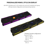 Lian Li UNI Fan TL Wireless 120 Triple Pack, 2.4GHz Wireless Control, ARGB Fan, Infinity Mirror, Daisy-Chain Design, Controller Included and Required, White 12TL1W3W