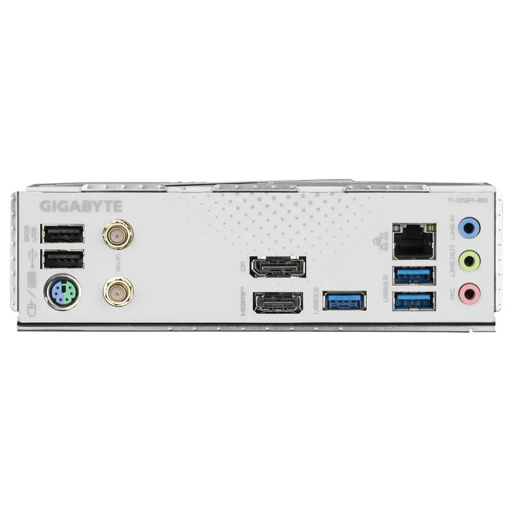 GIGABYTE B760M Gaming Plus WiFi DDR4 Motherboard, LGA 1700, Intel B760, M-ATX, 2x M.2 PCIe 4.0, Front USB 3.2 Gen 1 Type-C, 6GbE LAN, Q-Flash Plus, EZ-Latch