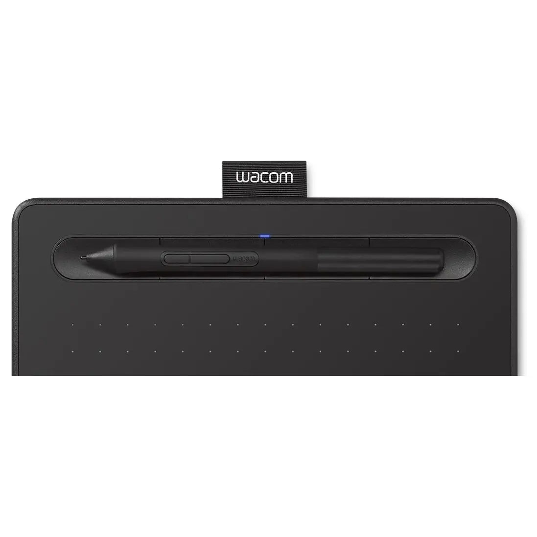 Wacom Intuos Small Pen Tablet, 4096 Pressure Levels, 4 ExpressKeys, 15.2 x 9.5cm Active Area, CTL-4100/K0-C, Black