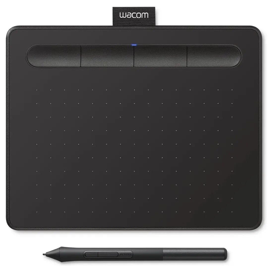 Wacom Intuos Small Pen Tablet, 4096 Pressure Levels, 4 ExpressKeys, 15.2 x 9.5cm Active Area, CTL-4100/K0-C, Black