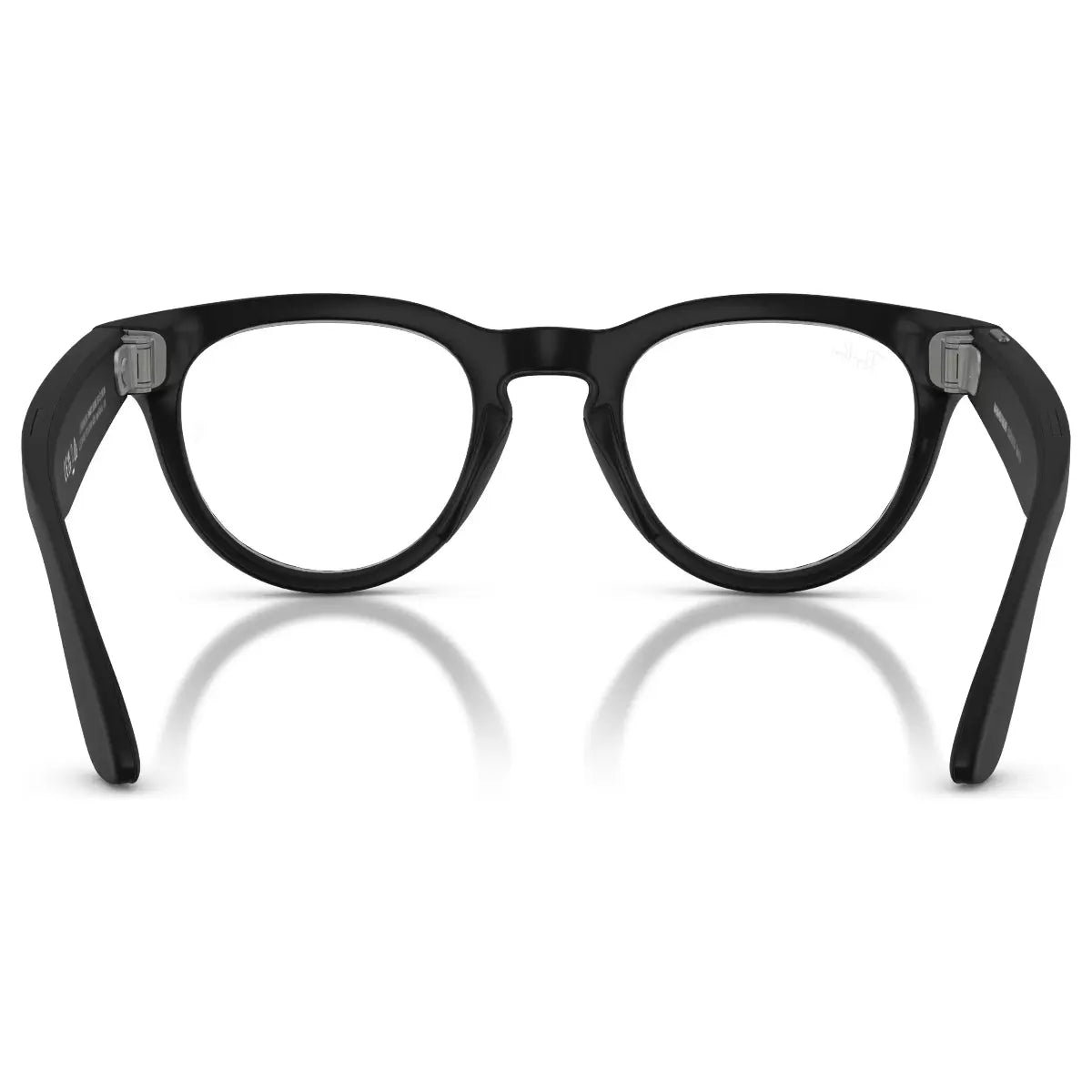 RayBan Meta Headliner Gen 2 Smart Glasses with Meta AI, Low Bridge Fit, 12MP Ultra-Wide Camera, 3K Ultra HD Video, 32GB Flash Storage, Open-Ear Audio, 50 Size, Matte Black