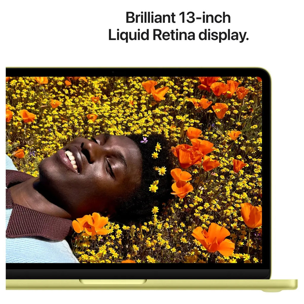 Apple MacBook Neo, Apple A18 Pro 6-Core Chip, 8GB Unified RAM 256GB SSD, 13" 2408 x 1506 Liquid Retina Display, 5-Core GPU 16-Core Neural Engine, macOS with Apple Intelligence, Citrus MHFD4PA/A