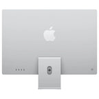 Apple 24" iMac With M4 Chip All-in-One Desktop, M4 10-Core CPU, 16GB Unified RAM, 512GB SSD, 24" 4480 x 2520 Retina Display, Blue, Silver MWUV3 MWV33