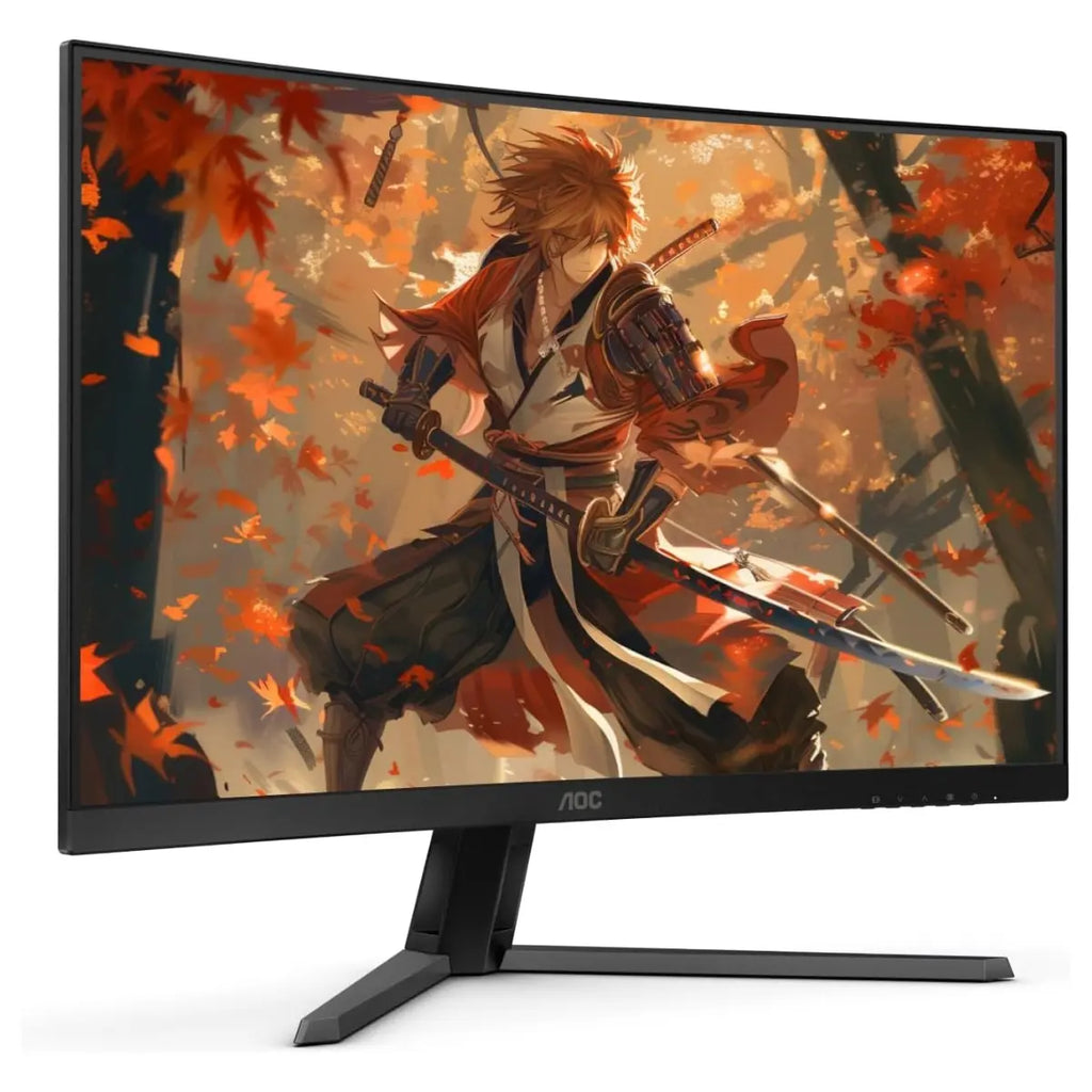AOC C32G42ZE Curved Gaming Monitor, 31.5" FHD 1920x1080, 240Hz Native to 260Hz Overclocked, VA, 0.3ms, Adaptive-Sync, AMD FreeSync Premium, DP 1.4 and HDMI 2.0