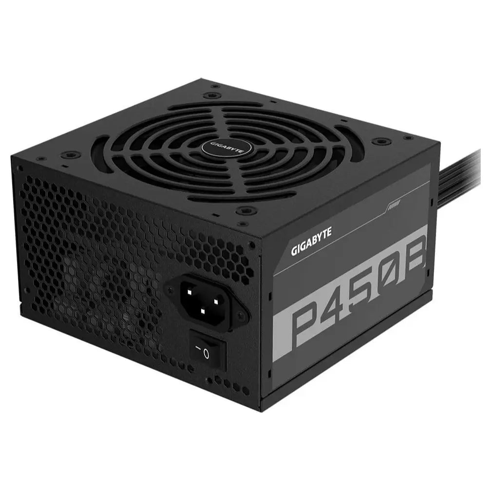 GIGABYTE P450B ATX Power Supply, 450W, 80 Plus Bronze, 120mm Hydraulic Bearing Fan, Single +12V Rail