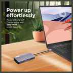 Lenovo 150 USB-C Travel Dock, USB-C DP Alt-Mode, Up To 100W Charging, HDMI And VGA, 3 x USB-A, SD And TF Card Readers, RJ45 Gigabit Ethernet