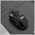 ATTACK SHARK X3 PRO Gaming Mouse, 4K Wired and 8K Wireless, 59g Super Light, PixArt PAW3395 Sensor, BT and 2.4G Wireless and Wired, 6 Adjustable DPI up to 26000, 200 Hours Battery, White