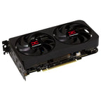 PowerColor Reaper Radeon RX 9060 XT Video Card, 16GB 128-Bit GDDR6, Boost Clock 3230MHz, PCI Express 5.0 x16, HDMI 2.1b and 2x DisplayPort 2.1a, RX9060XT 16G-A