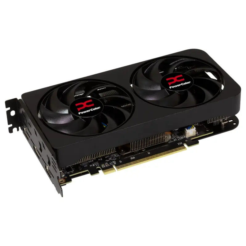 PowerColor Reaper Radeon RX 9060 XT Video Card, 16GB 128-Bit GDDR6, Boost Clock 3230MHz, PCI Express 5.0 x16, HDMI 2.1b and 2x DisplayPort 2.1a, RX9060XT 16G-A