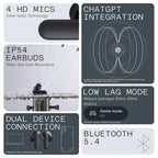 CMF BY NOTHING Buds 2A Wireless Earbuds, 42dB Hybrid ANC, 12.4mm Dynamic Driver, 4 Mics Clear Calls, Bluetooth, Dark Gray