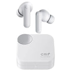 CMF By Nothing Buds 2A Wireless Earbuds, 42dB Hybrid ANC, 12.4mm Dynamic Driver, 4 Mics Clear Call, Light Gray