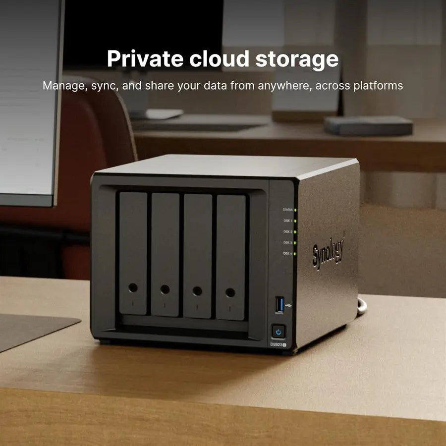 Synology DS923+ 4-Bay DiskStation, Diskless
