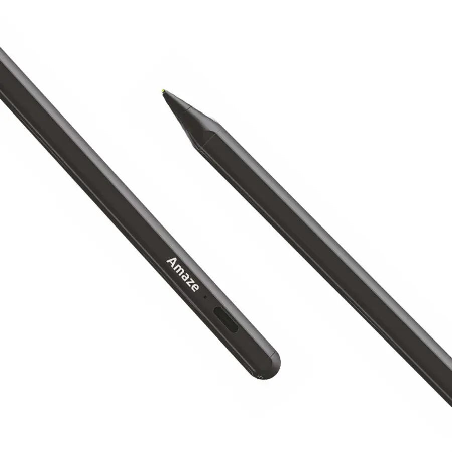 AMAZE Universal Stylus Pen A250 Compatible with All Touch Devices, High Precision Metal Nib, Black