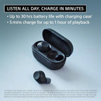 Sony WF-C710N Truly Wireless Noise Canceling Earbuds, Up To 30-Hour Battery, Glass Blue