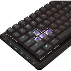 Corsair Vanguard 96 Mechanical Gaming Keyboard, 96% Layout, MLX Plasma Linear Switches, 8000Hz Polling, LCD Display, Virtual Stream Deck G-Keys, FlashTap SOCD, Black